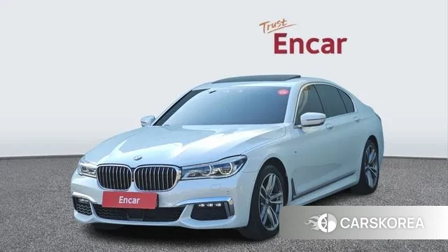 BMW 7 Series (G11) 2018 Белый из Кореи