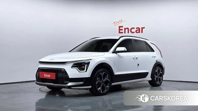 Kia Di Ol Nu Niro 2022 Белый из Кореи