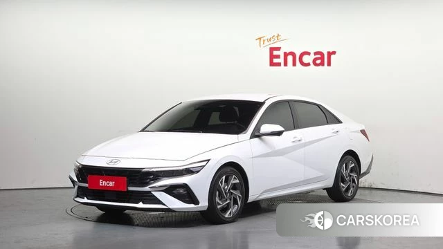 Hyundai The New Avante (CN7) 2024 Белый из Кореи