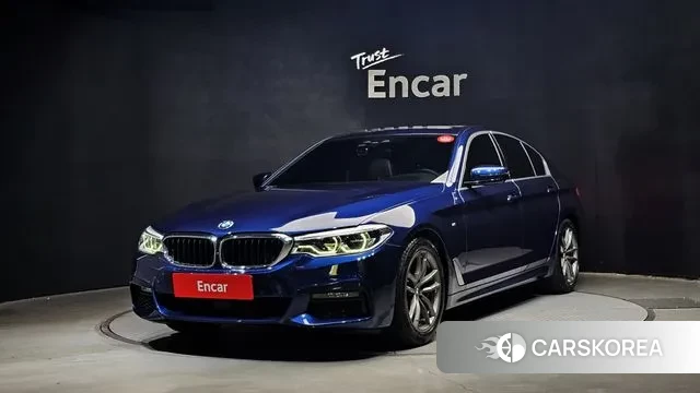 BMW 5 Series (G30) 2020 Синий из Кореи