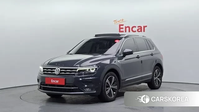 Volkswagen Tiguan second Generation 2018 Серый из Кореи