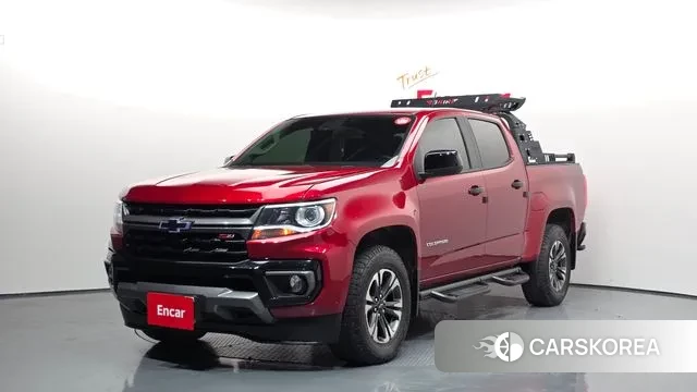 Chevrolet (GM Daewoo) Real New Colorado 2020 Красный из Кореи