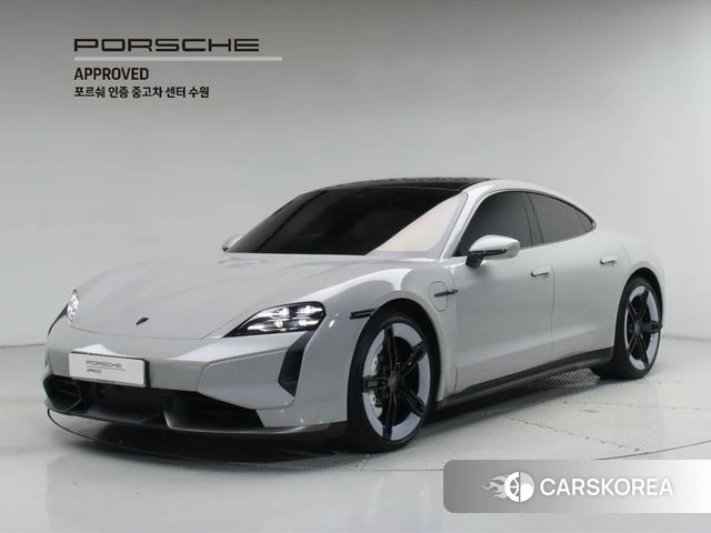 Porsche Taycan 2025 Белый из Кореи