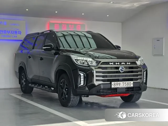 Ssangyong The New Rexton Sports Cannes 2021 Черный из Кореи