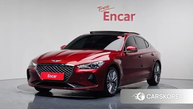 Genesis G70 2019 Красный из Кореи
