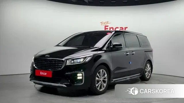 Kia The New Carnival 2019 Черный из Кореи