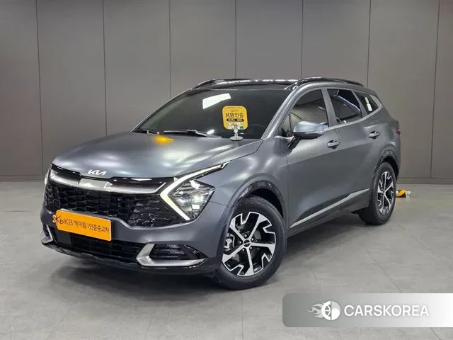 Kia Sportage 5th Generation Hybrid 2022 Серый из Кореи