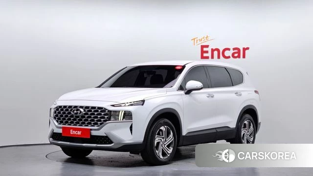Hyundai The New Santa Fe 2021 Белый из Кореи