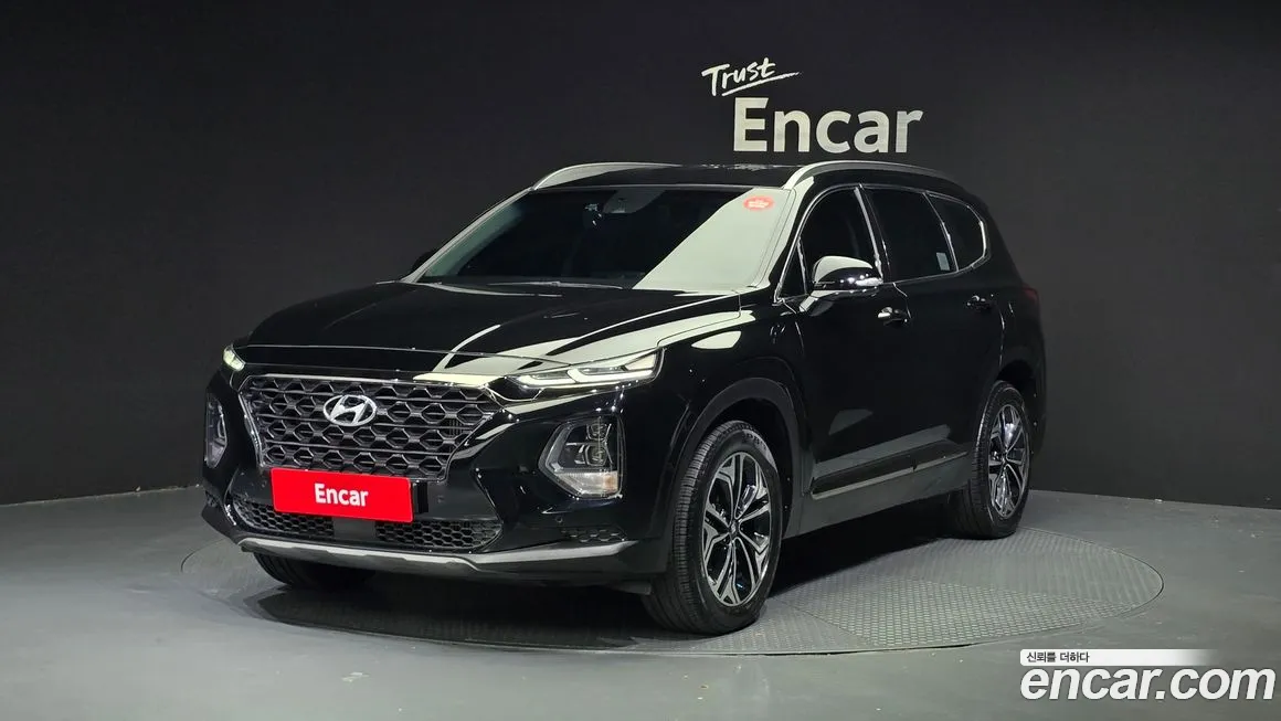 Hyundai Santa Fe TM 2018 Черный из Кореи