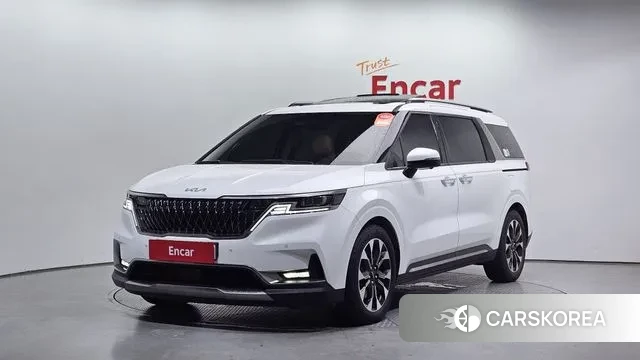 Kia Carnival 4th generation 2023 Белый из Кореи