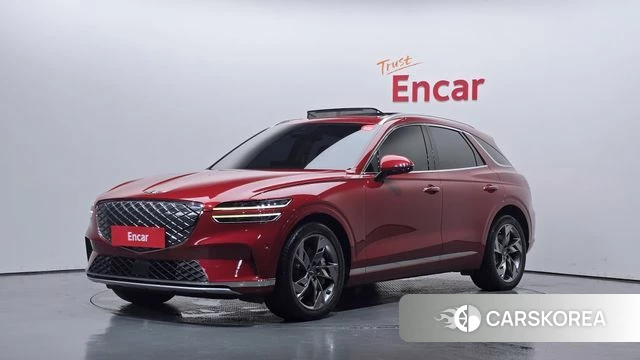Genesis Electrified GV70 2022 Красный из Кореи