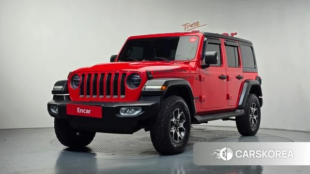 Jeep Wrangler (JL) 2021 Красный из Кореи