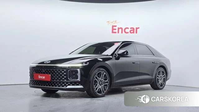 Hyundai Grandeur Hybrid (GN7) 2023 Черный из Кореи