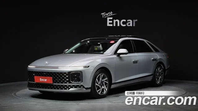 Hyundai Grandeur Hybrid (GN7) 2023 Серебряный из Кореи