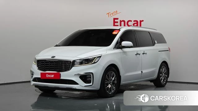 Kia The New Carnival 2019 Белый из Кореи