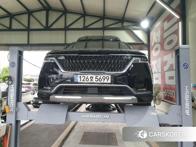 Kia Carnival 4th generation 2021 Черный из Кореи