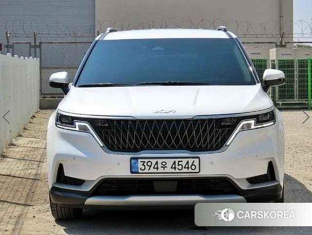 Kia Carnival 4th generation 2022 Белый из Кореи