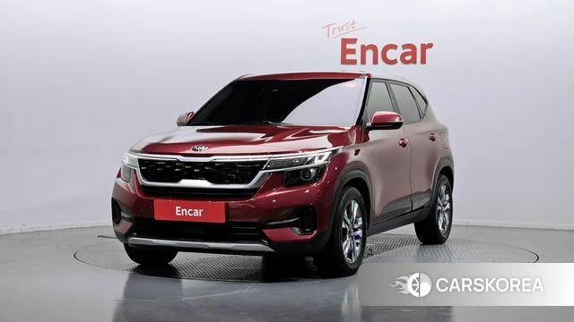 Kia Seltos 2021 Оранжевый из Кореи