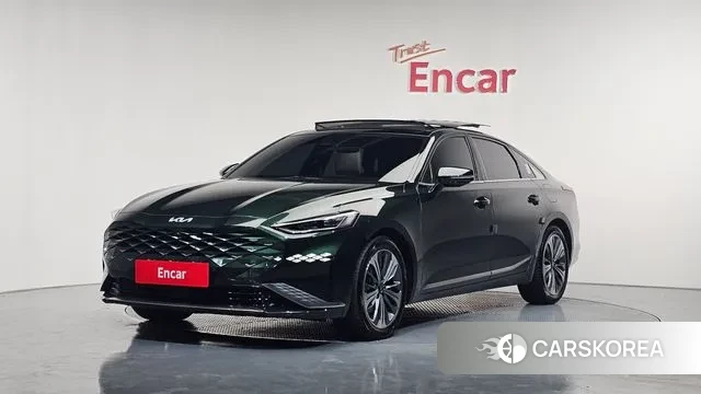 Kia K8 Hybrid 2021 Зеленый из Кореи