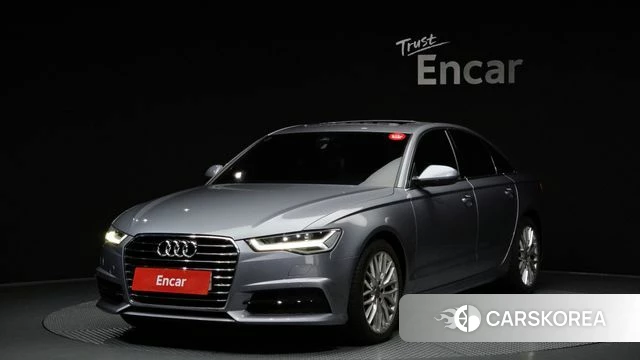 Audi New A6 2018 Серебристо-серый из Кореи