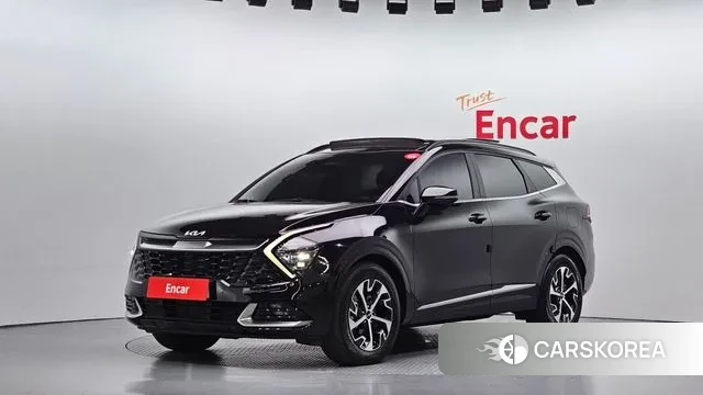Kia Sportage 5th Generation Hybrid 2022 Черный из Кореи