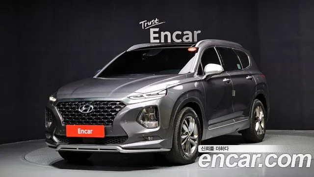 Hyundai Santa Fe TM 2018 Серый из Кореи