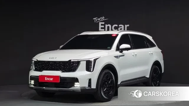 Kia The New Sorento 4th Generation 2024 Белый из Кореи