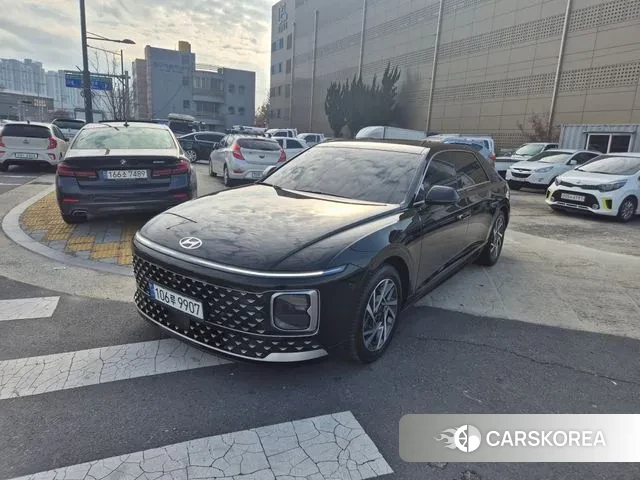 Hyundai Grandeur Hybrid (GN7) 2023 Черный из Кореи