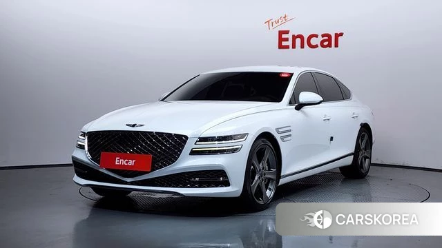 Genesis G80 (RG3) 2021 Белый из Кореи