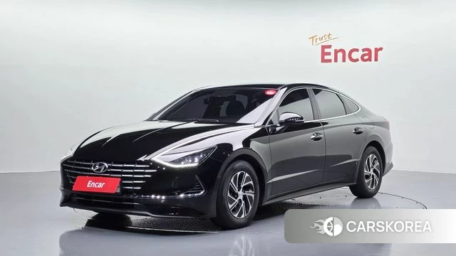 Hyundai Sonata Hybrid (DN8) 2020 Черный из Кореи
