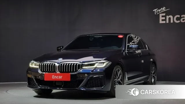 BMW 5 Series (G30) 2020 Черный из Кореи