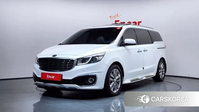 Kia All New Carnival 2018 Белый из Кореи