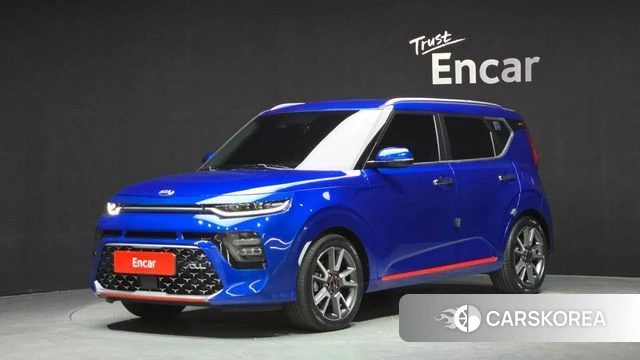 Kia Soul Booster 2019 Синий из Кореи