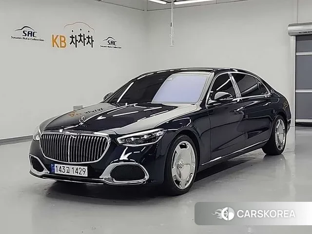 Mercedes-Benz S-Class W223 2024 Синий из Кореи