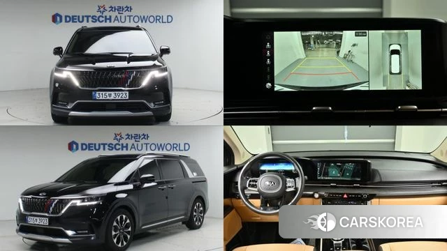 Kia Carnival 4th generation 2021 Черный из Кореи