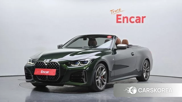 BMW 4 Series (G22) 2022 Темно-зеленый из Кореи