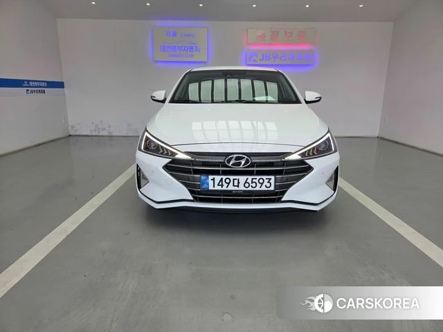 Hyundai The New Avante AD 2019 Белый из Кореи