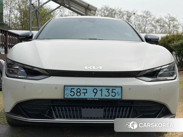 Kia EV6 2021 Белый из Кореи