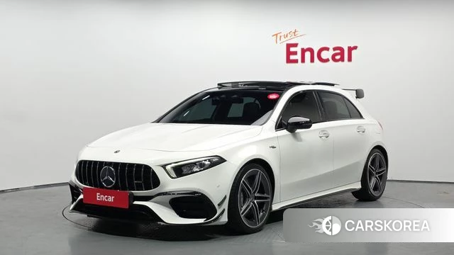 Mercedes-Benz A-Class W177 2021 Белый из Кореи