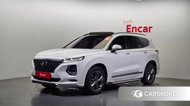 Hyundai Santa Fe TM 2018 Белый из Кореи
