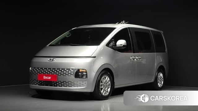 Hyundai Staria 2021 Серебристо-серый из Кореи