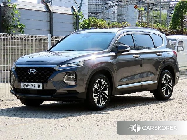 Hyundai Santa Fe TM 2018 Серый из Кореи