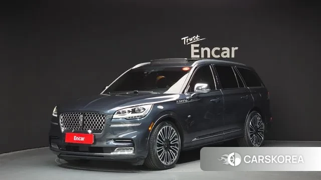 Lincoln Aviator 2nd generation 2021 Синий из Кореи