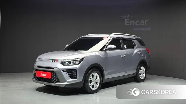 Ssangyong The New Tivoli Air 2024 Серебристо-серый из Кореи