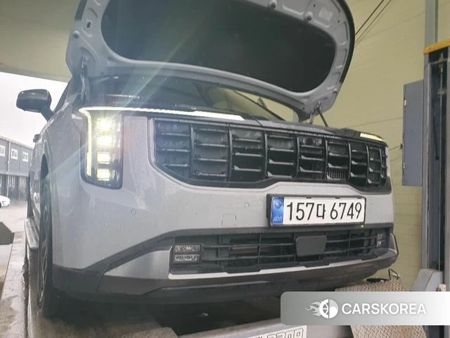 Kia The New Carnival 4th Generation 2024 Серебристо-серый из Кореи