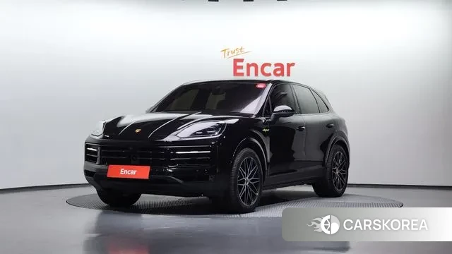 Porsche Cayenne (PO536) 2024 Черный из Кореи