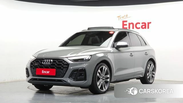 Audi SQ5 (FY) 2021 Серебристо-серый из Кореи