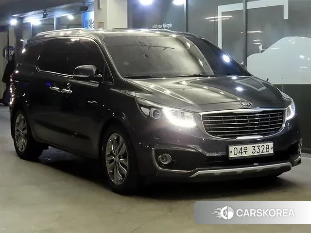 Kia All New Carnival 2018 Серый из Кореи