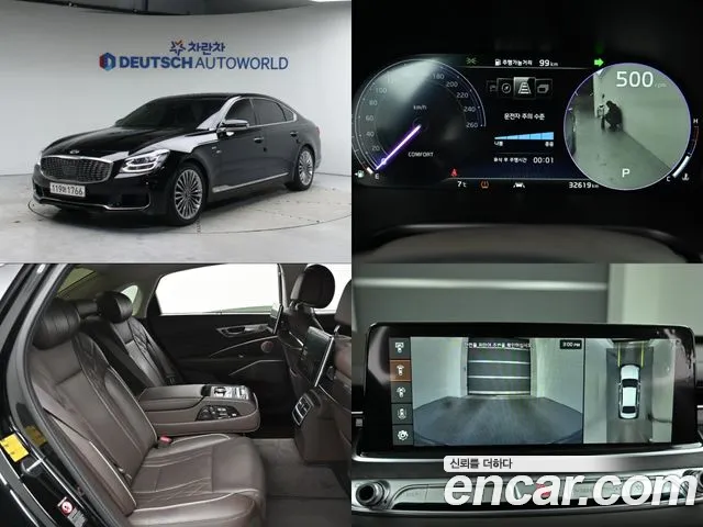 Kia More K9 2019 Черный из Кореи