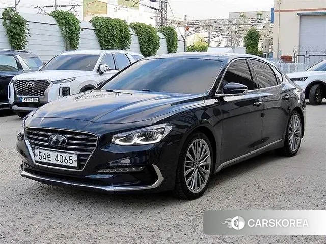 Hyundai Grandeur IG 2018 Синий из Кореи